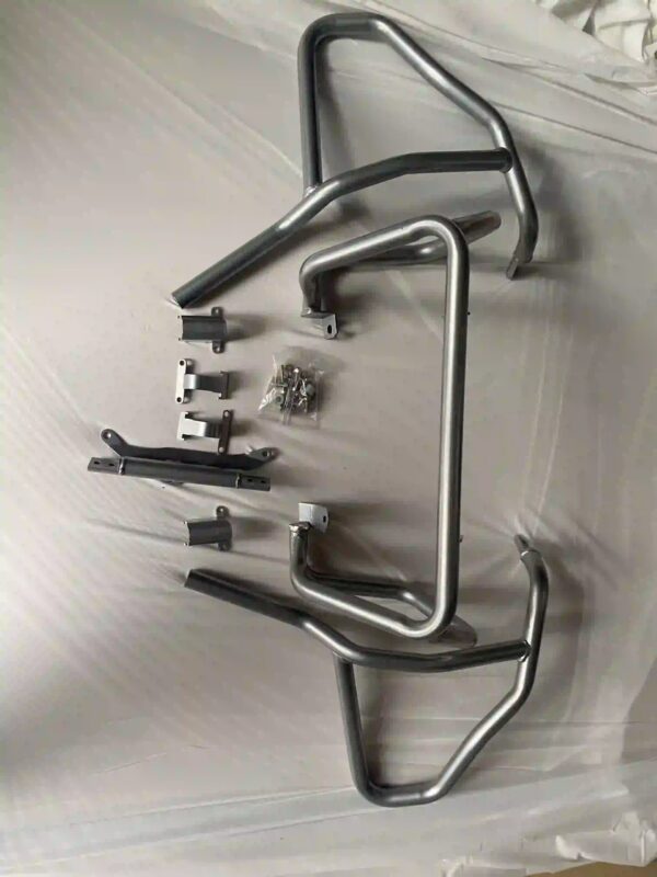 BMW 310 GS FULL CRASH GAURD WITH BASHPLATE (COLOR SILVER) Mild Steel - Image 2