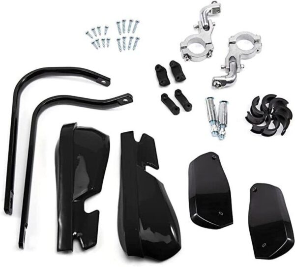 HAND GUARD WITH ALUMINUM ROD BLACK COLOR - Image 3