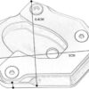 Kawasaki Z900 Motorcycle Kickstand Extender Foot Side Stand Extender (Green) - Image 4