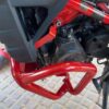 RED LOWER CRASH GUARD WITH BASEPLATE RED FOR 310 GS & 310 R