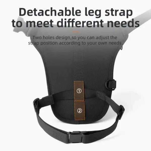 ROCKBROS Waist belt bag man women motorcycle Portable two-layer design leg bag for Motorcycle drop leg waist bag - Image 9