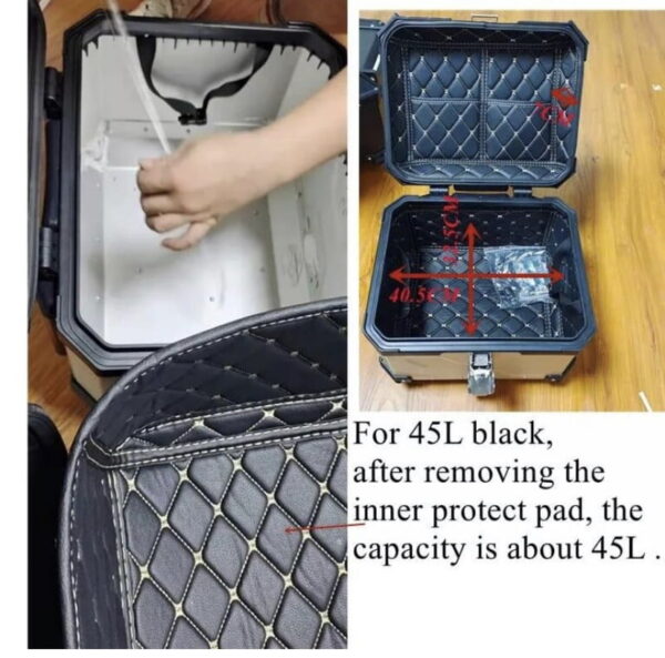 TOP BOX FORLUGGAGE 45L IMPORTED QUALITY - Image 5